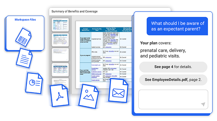 Sidebar presentation page question and answer example image.